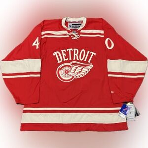 NWT Detroit Red Wings Zetterberg 2014 Winter Classic Reebok NHL Hockey Jersey 2X